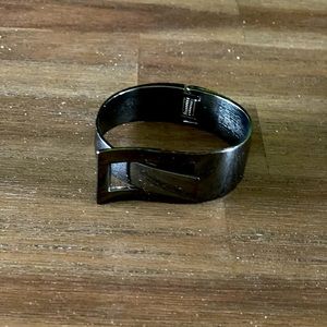 Bracelet in gunmetal grey/black